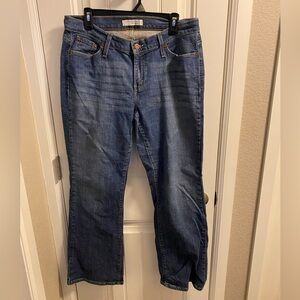 Levis Jeans 14 Curvy Boot Cut 529 Stretch Blue Denim Bootcut 14M